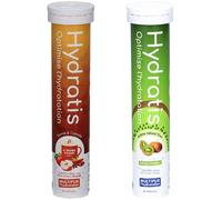 HYDRATIS Pastilles Hydratation Electrolytes Kiwi + Pomme Cannelle Comprimés Effervescents 3x20 pc(s)