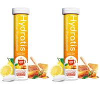 HYDRATIS - Pastilles Hydratation Electrolytes - Miel Citron [Gamme Chaude] - Améliore l'Hydratation et Favorise l'Énergie - Formule Isotonique - Sport, Récupération, Bien-être - 1 tube (20 Pastilles)