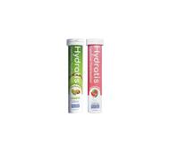 HYDRATIS - Pastilles Hydratation Electrolytes - Mix Kiwi + Pastèque - Améliore l'Hydratation et Favorise l'Énergie - Formule Isotonique - Sport, Récupération - 2 tubes (40 Pastilles)