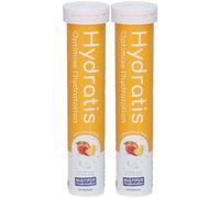 HYDRATIS - Pastilles Hydration Electrolytes Pêche Comprimés Effervescents 2x20 pc(s)