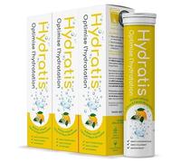 Hydratis Solution D'hydratation Citron Fleur De Sureau Lot De 3 X 20 Pastilles