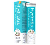 Alterra Hydratis Pastilles effervescentes Noix de coco – Électrolytes – 20 pastilles