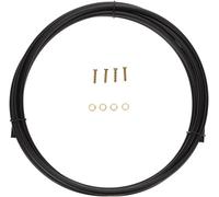 Hydraulic Bike Brake Hose,Metal,Noir,2.5m,5mm X 1.8mm,4 Pack,Bh59/Bh90 Replacement,Olive Connectors,Direct Insertion,New
