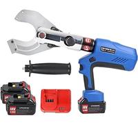 Hydraulic Cable Cutter, 18V Electric Ratchet Cable Cutter, 120KN/160KN Electric Wire Cutting Tool, Copper Cable Cutters for Cu/Al Cable(120)