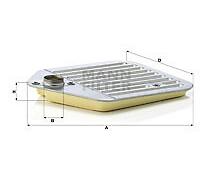 Hydraulic Filter; automatic transmission MANN-FILTER H 2425 x KIT for BMW