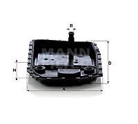 Hydraulic Filter; automatic transmission MANN-FILTER H 50 001 for ;BMW;BMW (BRIL