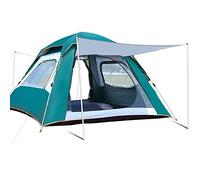 Hydraulic Large Tent, Automatic Dome Sunscreen Tents for 5-8 Person, Outdoor Two-Door Tent, Easy to Set Up and Package
