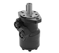 Hydraulic Motor Replace, High Speed and Torque Orbital Shaft Diamond Flange BMR-160/ BMR-200 with 3 Layers of Rubber Sealing Rings for Agriculture, Fisheries, Light Industry, Lifting (160)(200pcs)