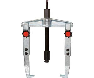 Hydraulic quick release universal 2 arm puller with extended legs, 80-350 mm, 425 mm