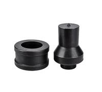 Hydraulic Round Hole Punch Die Set, Durable Replacement Dies for Punching Machines, Compatible with CH-60/60L & CH-70/70L Machines (CH-60,14.5mm)