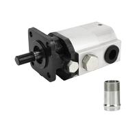 Hydraulic Wood Splitter Pump | 10.2 GPM 3000 PSI High Flow | 3600 RPM 2 - Stage Gear Pump for Wood Splitters/Clamping Devices | 30ml / r Displacement
