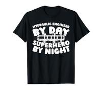 Hydraulique Civil Génie Environnement Ingénieur Hydraulique T-Shirt