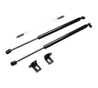 Hydrauliques pour capot pour avant de voiture Pour NISSAN Pour LIVINA L10/L11 Grand Livina MPV 2006-2018 Capot De Voiture Amortisseur À Ressort Pneumatique Levier Hydraulique(Black carbon fiber)