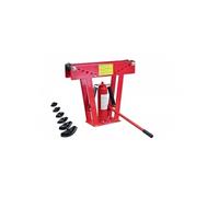 vidaXL Cintreuse-presse à cintrer hydraulique 12 T – 6 matrices