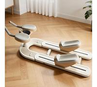 Hydravex Appareil de Musculation à Domicile Spine Twist Trainer avec minuteur numérique et Support Dorsal pour Le renforcement des Muscles abdominaux, Le raffermissement de la Taille, Le soulagement