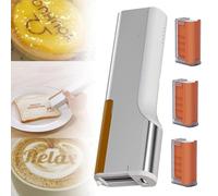 Hydravex Imprimante à café Portable pour Aliments, Stylo d'impression Portable à Faire soi-même pouvant être utilisé dans Un café, Stylo d'impression avec 3 Couleurs d'encre
