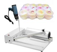 Hydravex Machine d'emballage sous Film rétractable, thermoscelleuse avec Chauffage réglable de 572 à 968 °F, Compatible avec Les Films PVC, POF, PP et PE, pour Livres, thé et cosmétiques 60cm/23.6in