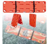 Hydravex Planche de Sauvetage Portable pour Piscine, Planche Dorsale Pliable pour Secours d'urgence, moulée en Une Seule pièce avec Ceinture de sécurité, civière Flottante pour Premiers Secours