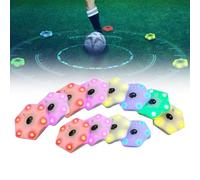 Hydravex Pods D'EntraîNement RéFlexe Flash LED, AméLiorent Le Temps De RéFlexe Et De RéAction, pour La PhysiothéRapie, L'EntraîNement Physique Et L'EntraîNement De Coordination œIl-Main,12lights