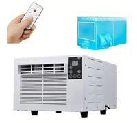 Hydravex Refroidisseur d'air, déshumidificateur de climatiseurs Portables à Refroidissement Rapide, sans unité extérieure, climatiseur Compact, Chambre à Coucher, Cuisine Airconditioning+1.8mTent