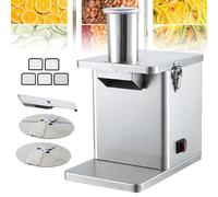 Hydravex Robot culinaire Commercial 250 W 3 en 1 Hachoir électrique pour légumes, broyeur de légumes Professionnel Multifonctionnel pour Maisons, Restaurants, cantines, Lame remplaçable