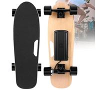Hydravex Skateboard électrique, Adultes Longboard électrique en érable 8 Plis, télécommande sans Fil, 3 Vitesses réglables, Vitesse maximale de 22 km/h, autonomie de 8 km, capacité de Charge de 70 kg