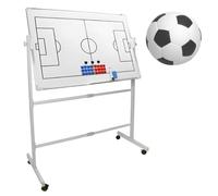 Hydravex Tableau Tactique magnétique Double Face effaçable à Sec pour entraîneur 120 * 90cm