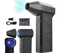 Hydrayne Air Blaster 2.0 Mini dépoussiéreur électrique rechargeable, 130 000 tr/min, souffleur puissant avec 3 vitesses réglables pour clavier, voiture, nettoyage de la maison et dépoussiérage