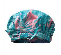 Hydréa London Bonnet de douche de luxe - Imperméable, réutilisable, élégant et durable - Protection des cheveux pour le bain et la douche - Coupe confortable, taille unique, design élégant pour femme