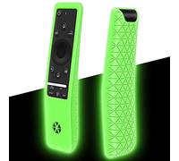 Hydream Étui de Protection pour Telecommande Samsung BN59 Series, Antidérapant Antichoc Housse Coque en Silicone pour Télécommande TV Samsung (Glow Green)