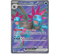 Hydreigon ex 161/086 Carte Pokémon ultra rare | Set Flare blanc | Série Pokémon Scarlet & Violet | Authentifiée Titan