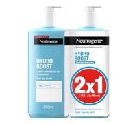 Neutrogena Gel lotion corps Hydro Boost – Sans parabène – Tous types de peau – Pack 2 x 750 ml