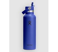 Hydro Flask – Bouteille isotherme Standard Flex Straw Cap 621 ml (21 oz) – Acier inox – Capri Blue