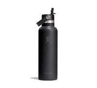 Hydro Flask - Gourde isotherme Standard Flex Straw Cap 62 cl - Acier inoxydable, Noir
