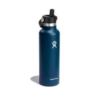 Hydro Flask Hydration Standard Flex Straw Cap Bouteille d'eau 621 ml bleu