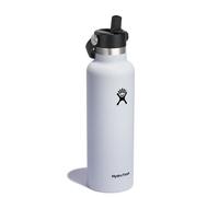 Hydro Flask - 21 Oz Standard Flex Straw Cap - Bouteille isotherme White - 21 oz (621 ml)