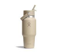 Hydro Flask - 24 Oz Wide Flex Straw Travel Bottle - Bouteille isotherme Oat - 24 oz (710 ml)
