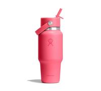Hydro Flask – Gourde isotherme Wide Flex Straw Travel – 710 ml – Rose vif