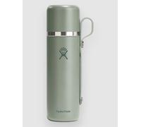 Hydro Flask - Bouteille isotherme Hot Flask 820 ml vert avec gobelet