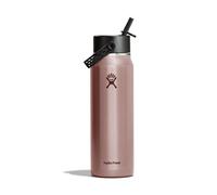 Hydro Flask Gourde 94 cl légère – bouchon Wide Flex Straw – Quartz Rose