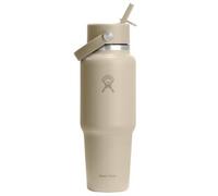 Bouteille de voyage Hydro Flask Wide Mouth Flex Straw Cap Oat, 946 ml