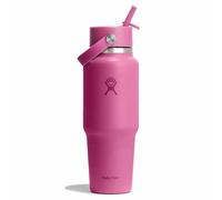 Hydro Flask – Bouteille isotherme Wide Flex Straw 945 ml – Bouchon Flex étanche – Rose