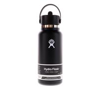 Hydro Flask 32oz Wide Mouth Flex Straw Cap 946ml Bouteille thermos Taille unique Noir
