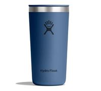 Hydro Flask-All Around Tumbler Press-In Lid 355ml(12oz)-Acier inoxydable isolé-Résistant aux éclaboussures &aux fuites,compatible porte-gobelets-Garde les boissons froides 24h &chaudes 12h-Harbor Blue