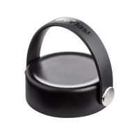 HYDRO FLASK - Bouchon avec sangle flexible pour bouteilles à ouverture large - Étanche - Isolation Honeycomb en nid d'abeille - Lavable au lave-vaisselle - Noir