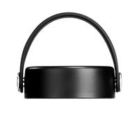 HYDRO FLASK - Bouchon avec sangle flexible pour bouteilles à ouverture large - Étanche - Isolation Honeycomb en nid d'abeille - Lavable au lave-vaisselle - Noir