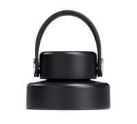 HYDRO FLASK - Bouchon Chug Cap pour bouteilles à ouverture large - Étanche - Isolation Honeycomb en nid d'abeille et Sangle Flexible - Lavable au lave-vaisselle - Noir