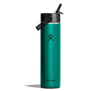 Hydro Flask – Bouteille isotherme Lightweight Wide Flex Straw Cap – 710 ml – Vert émeraude