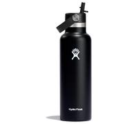 Hydro Flask - Gourde isotherme Standard Flex Straw Cap 62 cl - Acier inoxydable, Noir