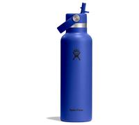 Hydro Flask – Bouteille isotherme Standard Flex Straw Cap 621 ml (21 oz) – Acier inox – Capri Blue